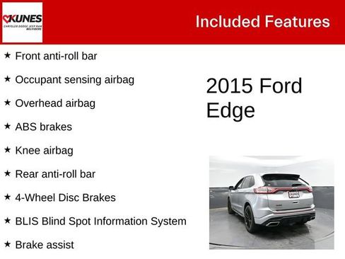 Used 2015 Ford Edge Sport w/ Equipment Group 401A AWD/4WD image 3