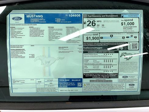 New 2026 Ford Mustang Coupe image 22