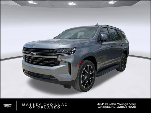Used 2022 Chevrolet Tahoe RST w/ Luxury Package RWD image 1