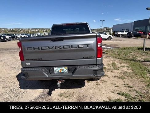 Used 2021 Chevrolet Silverado 1500 Custom w/ LPO, Dark Essentials Package AWD/4WD image 6