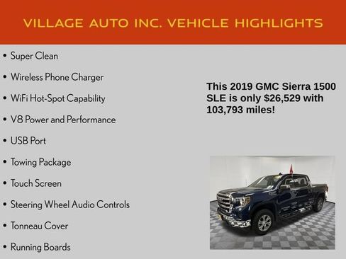 Used 2019 GMC Sierra 1500 SLE w/ SLE Value Package AWD/4WD image 7
