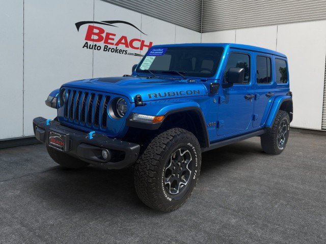 Used 2022 Jeep Wrangler Unlimited Rubicon 4xe w/ Steel Bumper Group AWD/4WD image 1