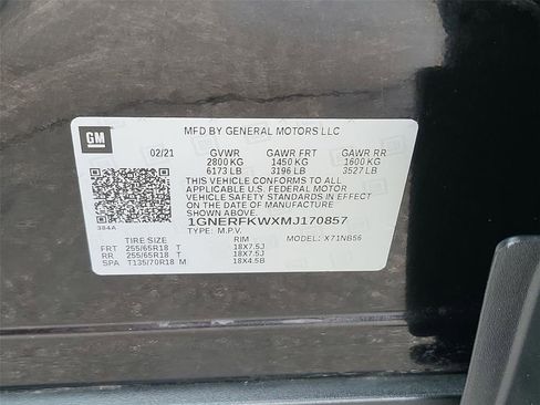Certified 2021 Chevrolet Traverse LS FWD image 24