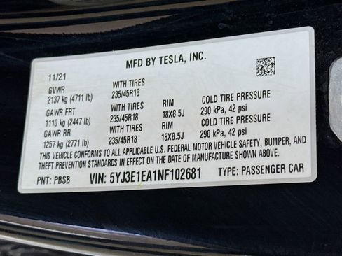 Used 2022 Tesla Model 3 RWD image 38