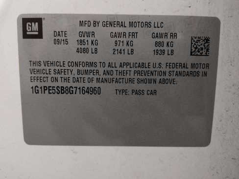 Used 2016 Chevrolet Cruze LT w/ Enhanced Safety Package FWD image 33