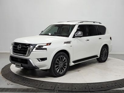 Used 2021 Nissan Armada Platinum w/ Captain's Chairs Package