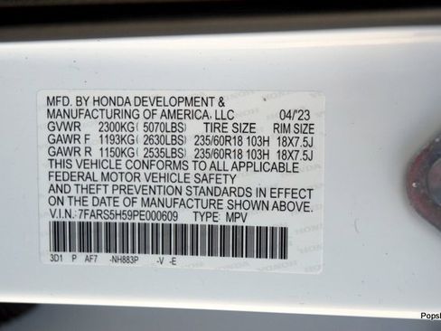 Certified 2023 Honda CR-V Sport image 20