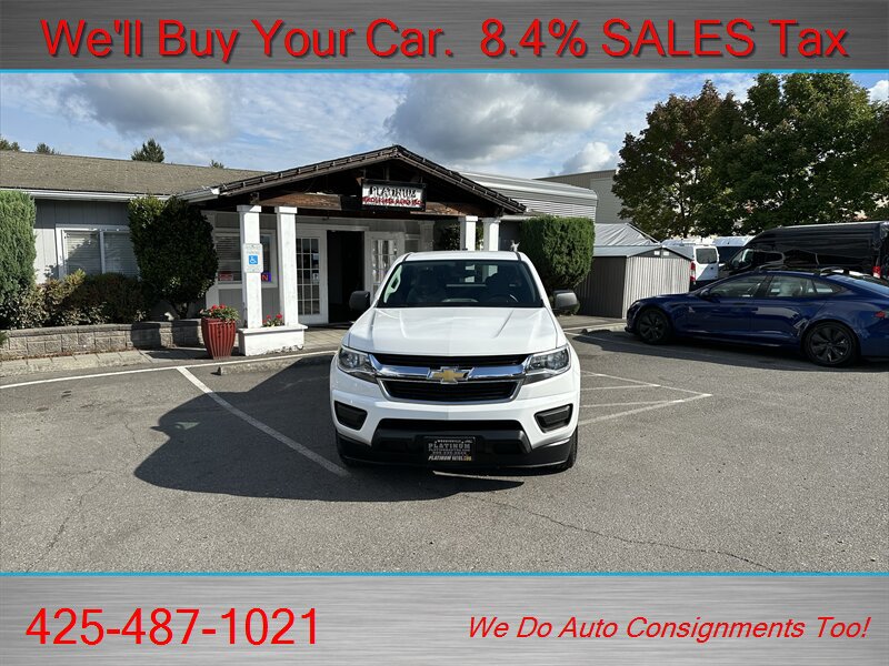 Used 2016 Chevrolet Colorado W/T w/ WT Convenience Package RWD image 5