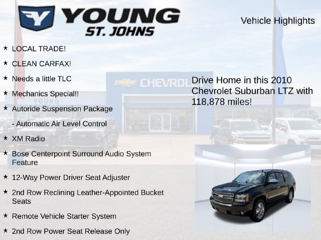 Used 2010 Chevrolet Suburban LTZ AWD/4WD image 5