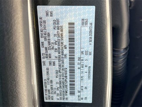 Used 2023 Ford Escape SE w/ PHEV Premium Package image 39