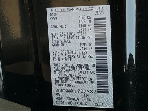 Used 2026 Nissan Rogue SV AWD/4WD image 36