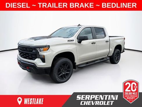 New 2026 Chevrolet Silverado 1500 Custom Trail Boss w/ LPO, Dark Essentials Package AWD/4WD image 1