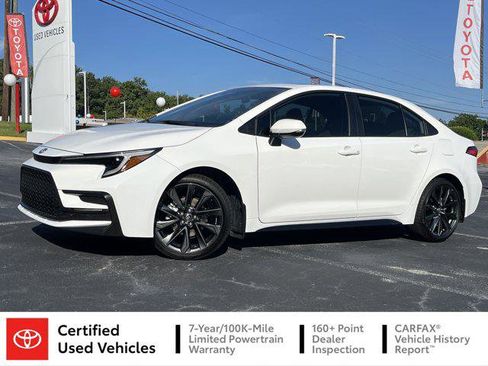 Certified 2025 Toyota Corolla SE w/ SE Premium Package image 1