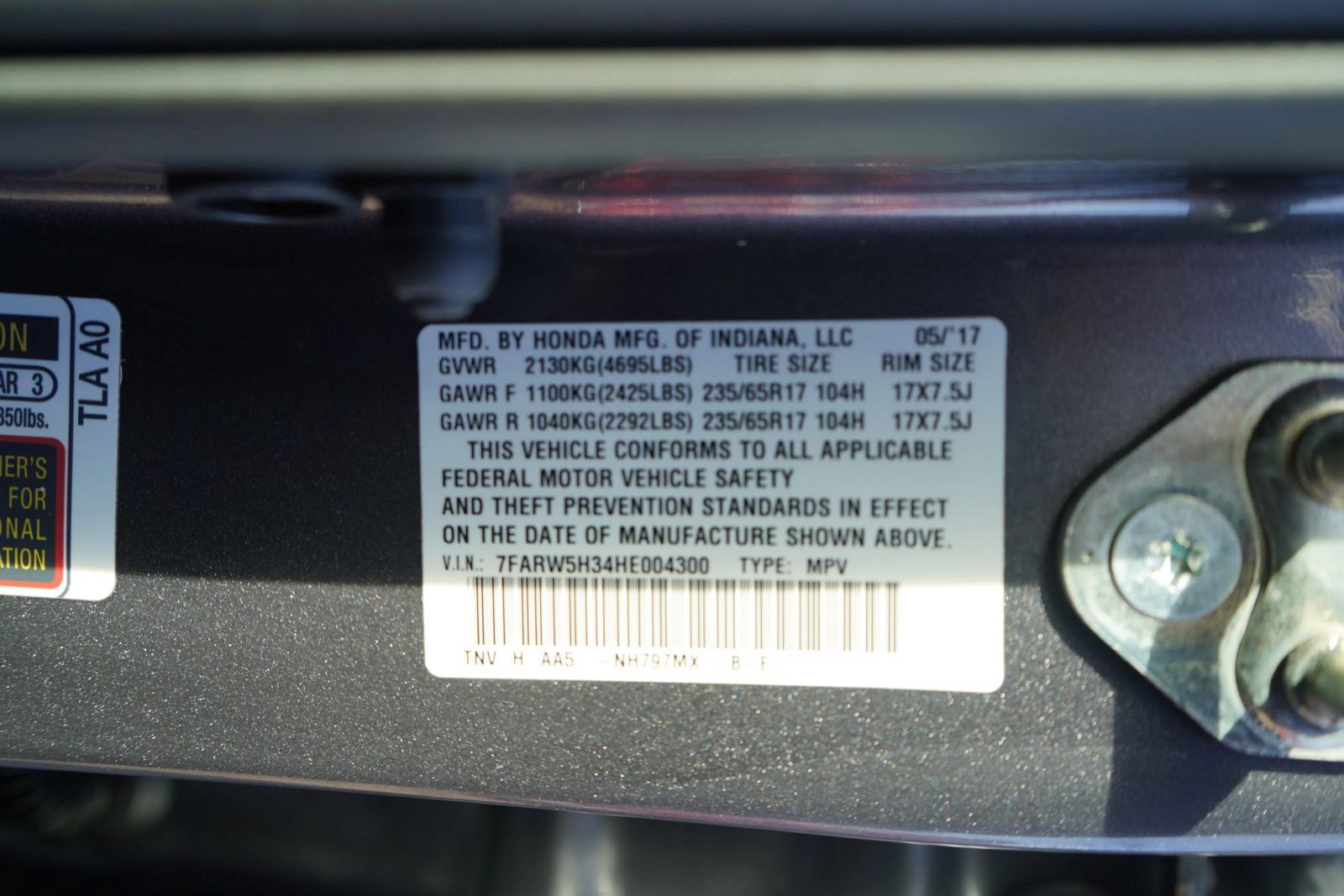 Used 2017 Honda CR-V LX image 9