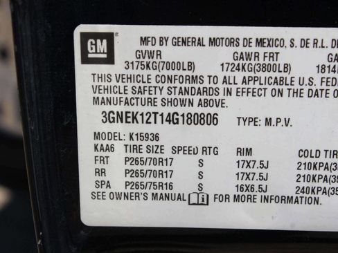 Used 2004 Chevrolet Avalanche Z71 w/ Preferred Equipment Group AWD/4WD image 10