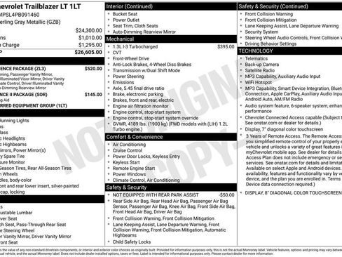 Certified 2023 Chevrolet TrailBlazer LT w/ Convenience Package FWD image 11