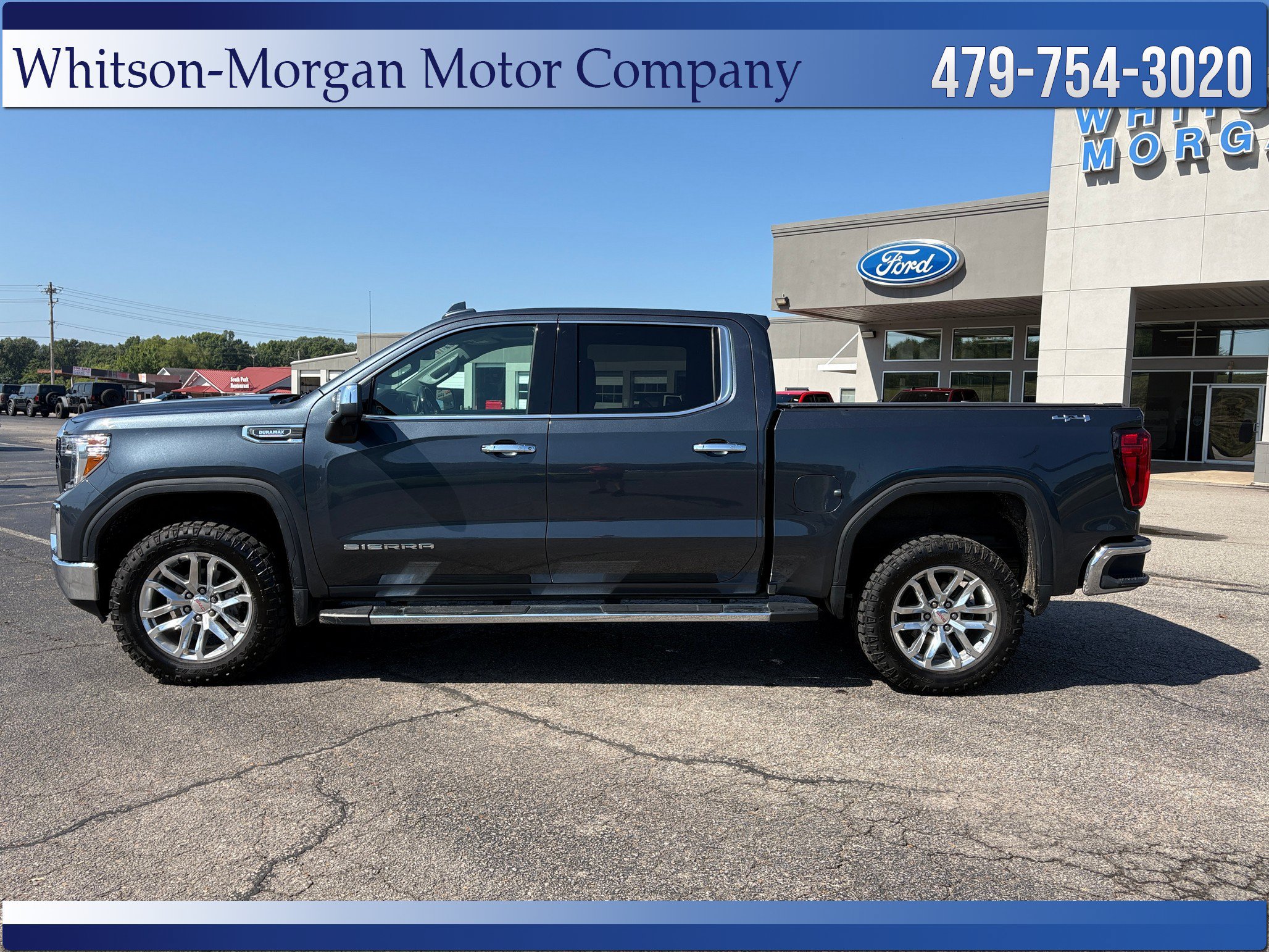Used 2021 GMC Sierra 1500 SLT w/ SLT Premium Plus Package AWD/4WD image 2