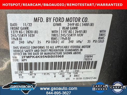 Used 2022 Ford Edge Titanium image 44