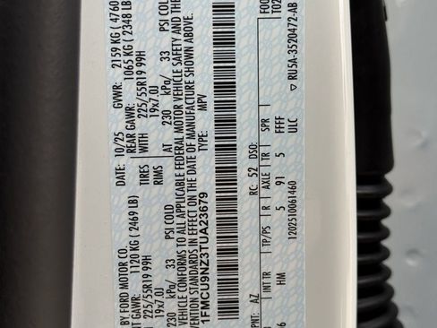 New 2026 Ford Escape ST-Line Select w/ Tech Pack #1 image 52