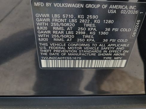 New 2026 Volkswagen Atlas SE FWD image 34