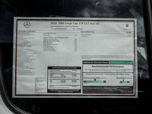 New 2026 Mercedes-Benz Sprinter 2500 image 21