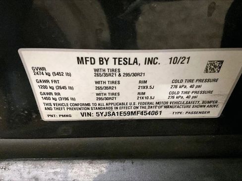Used 2021 Tesla Model S Long Range image 33