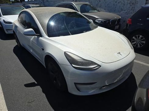 Used 2021 Tesla Model 3 Long Range AWD/4WD image 1
