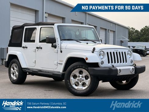 Used 2015 Jeep Wrangler Unlimited Sahara w/ Dual Top Group AWD/4WD image 1