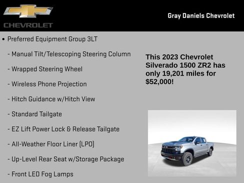 Certified 2023 Chevrolet Silverado 1500 ZR2 image 26