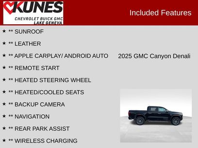 New 2025 GMC Canyon Denali