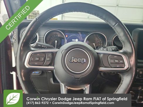 Used 2022 Jeep Wrangler Unlimited Sahara w/ Cold Weather Group AWD/4WD image 21