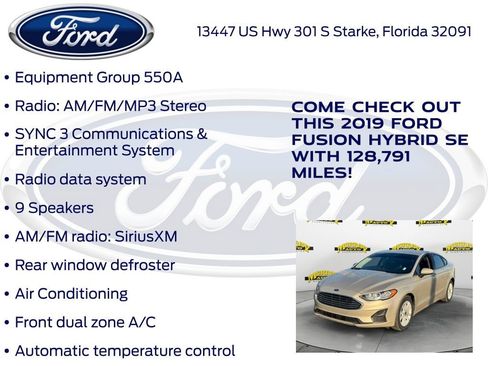Used 2019 Ford Fusion SE image 15