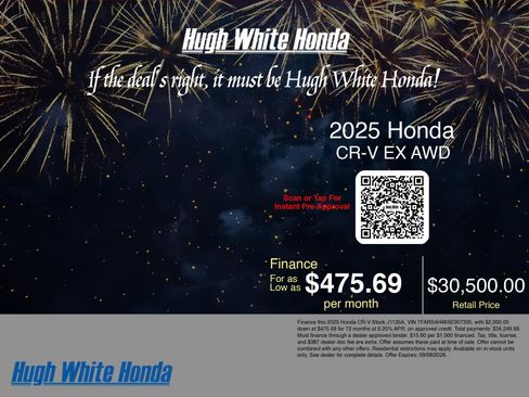 Used 2025 Honda CR-V EX image 3