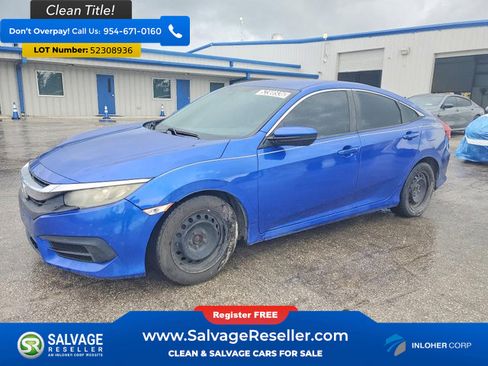 Used 2016 Honda Civic LX image 1