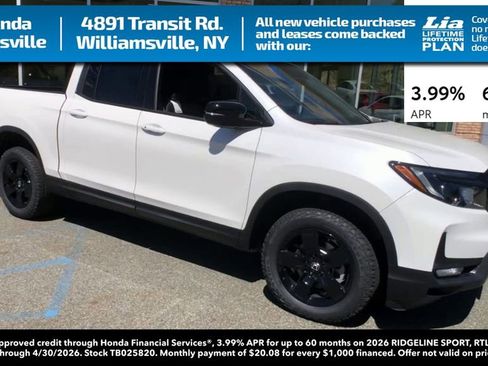 New 2026 Honda Ridgeline Black Edition image 2