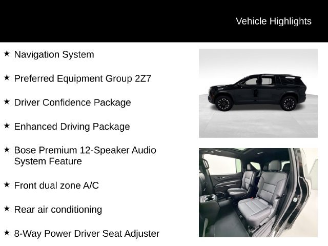 Certified 2026 Chevrolet Traverse Z71 w/ Enhanced Driving Package AWD/4WD image 27