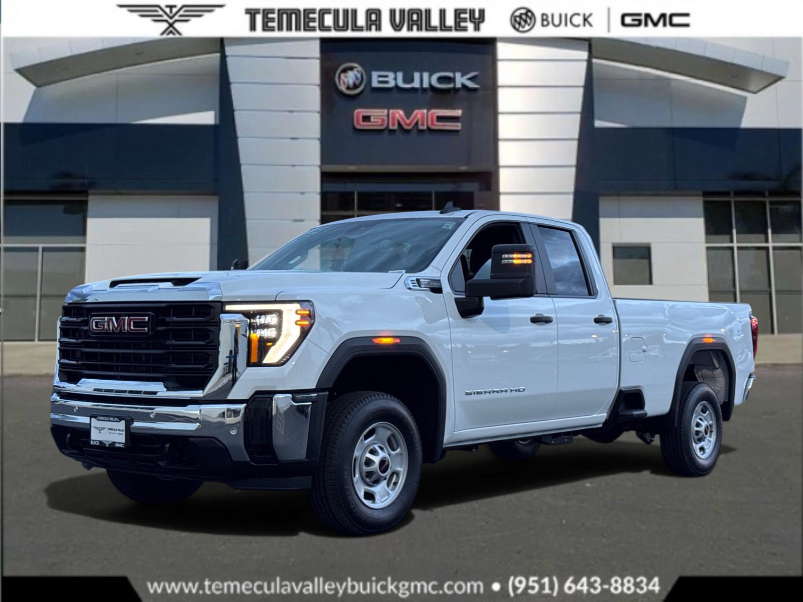 Certified 2026 GMC Sierra 2500 Pro w/ 1SA Pro Safety Plus Package RWD image 1
