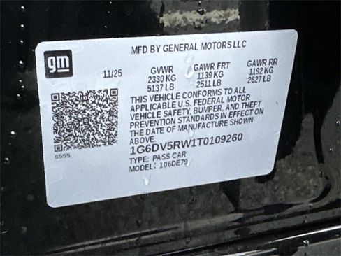 New 2026 Cadillac CT5 V w/ LPO, ONYX Package image 28