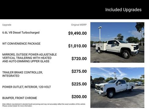 New 2024 Chevrolet Silverado 3500 W/T w/ WT Convenience Package AWD/4WD image 14