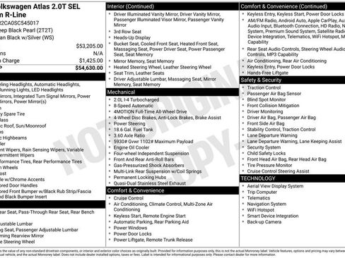 Certified 2025 Volkswagen Atlas SEL Premium R-Line image 9