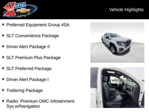 Certified 2020 GMC Sierra 1500 SLT w/ SLT Premium Plus Package AWD/4WD image 2