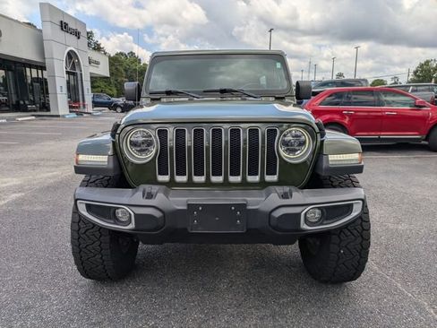 Used 2022 Jeep Wrangler Unlimited Sahara w/ LED Lighting Group AWD/4WD image 9