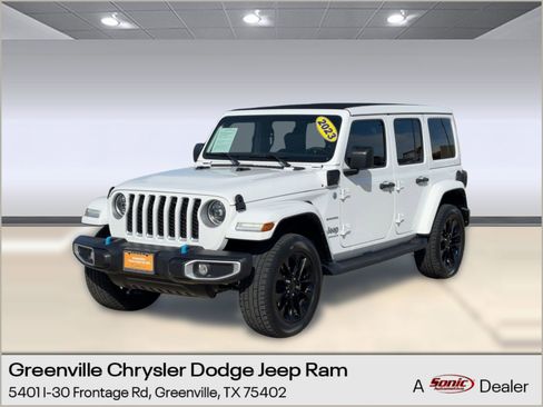 Used 2023 Jeep Wrangler Sahara w/ Cold Weather Group image 1