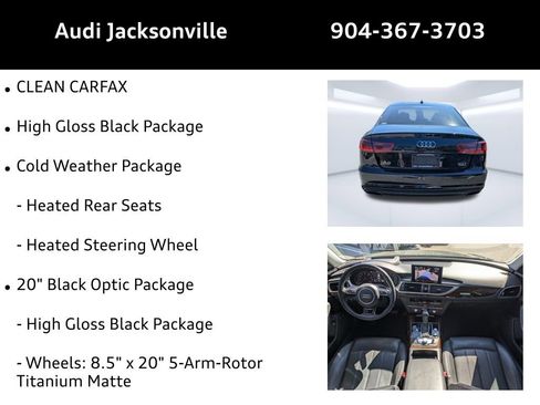 Used 2016 Audi A6 3.0T Prestige w/ Prestige Package image 9