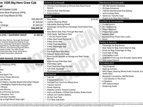Used 2021 RAM 1500 Big Horn AWD/4WD image 4