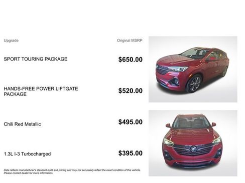 Used 2021 Buick Encore GX Essence w/ Sport Touring Package FWD image 3