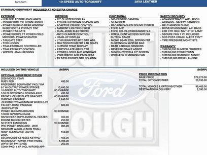 New 2026 Ford F350 King Ranch w/ Chrome Package