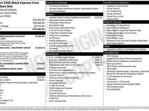 New 2026 RAM 2500 Tradesman AWD/4WD image 7