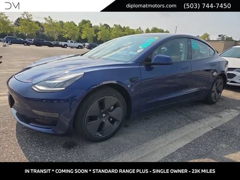Used 2021 Tesla Model 3 Standard Range Plus RWD image 1