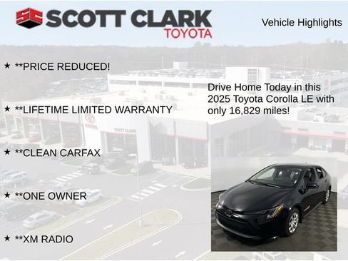 Used 2025 Toyota Corolla LE FWD image 12